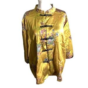 Soolinen Floral Silk Chinese Women's Size S/M — Vintage, Boho, Asian Inspired